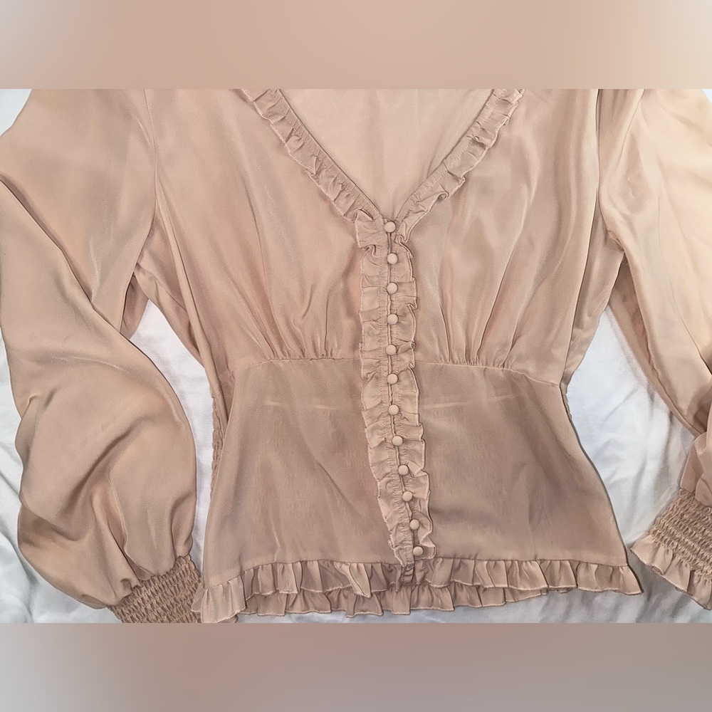Evolutionary Long Sleeve Shirt Top Blouse - Picture 3 of 16